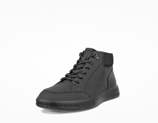 نیم بوت مردانه اکو دانمارک ECCO MOVE men’s nubuck boot از چرم نوبوک مشکی